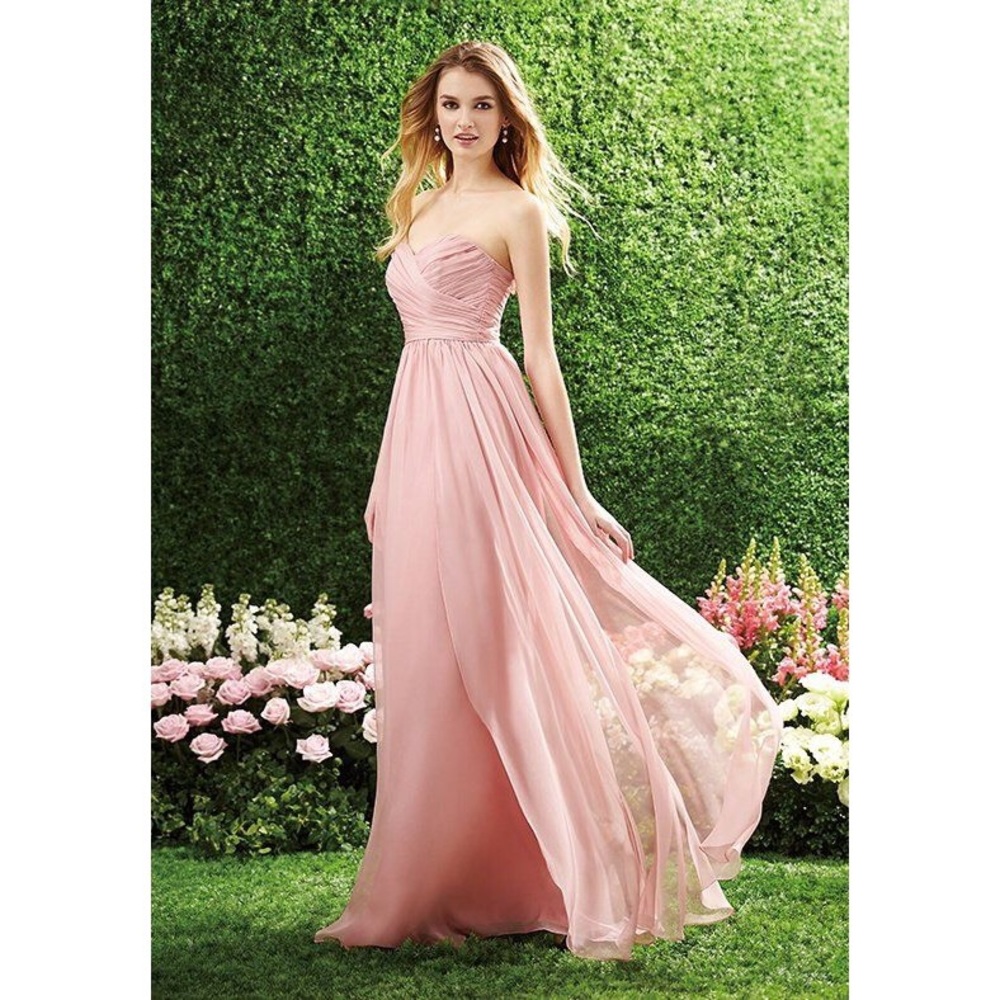Pink bridesmaid dress